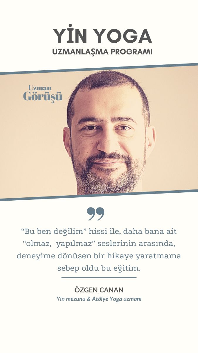 Yin yoga mezun yorumu